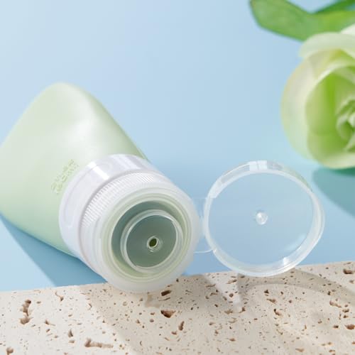 Travel Bottles for Toiletries (Green 2oz / 2 Ounce)