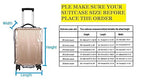 Clear PVC Suitcase Cover (20")
