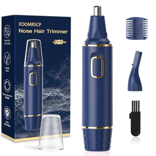 Nose Hair Trimmers for Men (Blue)