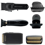 3-in-1 Pro Clipper Lite, T-Shaper & Crunch Shaver Kit (Black Bundle)