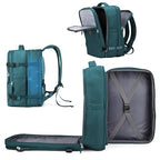 Large Travel Backpack For Women Men (45l / Peacock Blue)