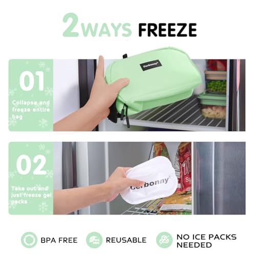 Small Cooler Bag (Mint Green - Large)