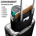 Luggage Travel Cup Tablet Holder (Tablet & Cup Holders: Black)