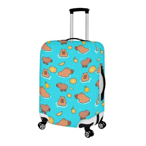Capybara Suitcase Cover Elastic Luggage Covers for Suitcase Fit 30 (XL(for 30-32 inch luggage) / Capybara)