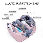Travel Makeup Bags for Women (L09 Violet)