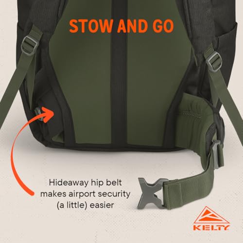 Redwing Traveler Backpack (Black / 40L)