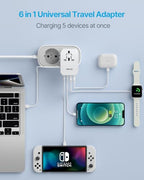 Universal Travel Adapter (70W White)