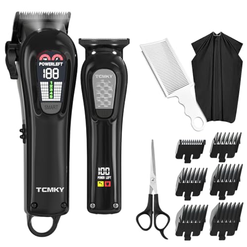 Hair Clippers Professional Cordless for Men (Black)