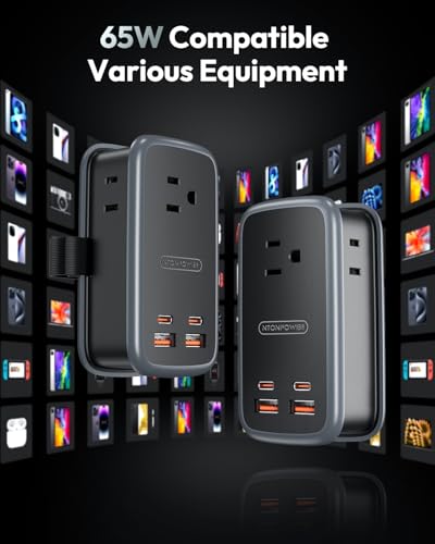 GAN Ultra 65W USB Fast Charging Station (65W / Black)