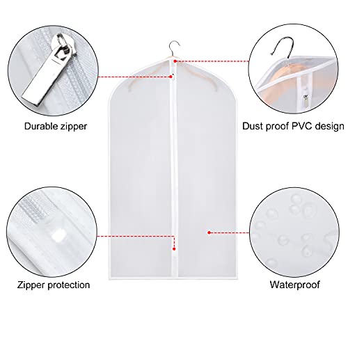 Suit Bag for Storage Suit Cover Protector 40 in (40"-15pcs)