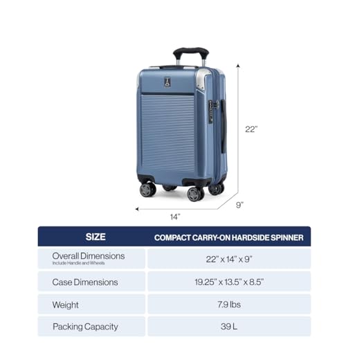 Platinum Elite Hardside Carry (Carry-on 21-Inch / Vintage Grey)