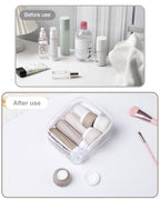 Travel Bottles for Toiletries 8 Pack (3 Ounce bottle 1 Ounce jar / Brown)