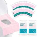 20 Pack Toilet Seat Covers Disposable (Pink)