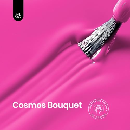 Beetles Pink Gel Polish (B - Creme Pink | Cosmos Bouquet)