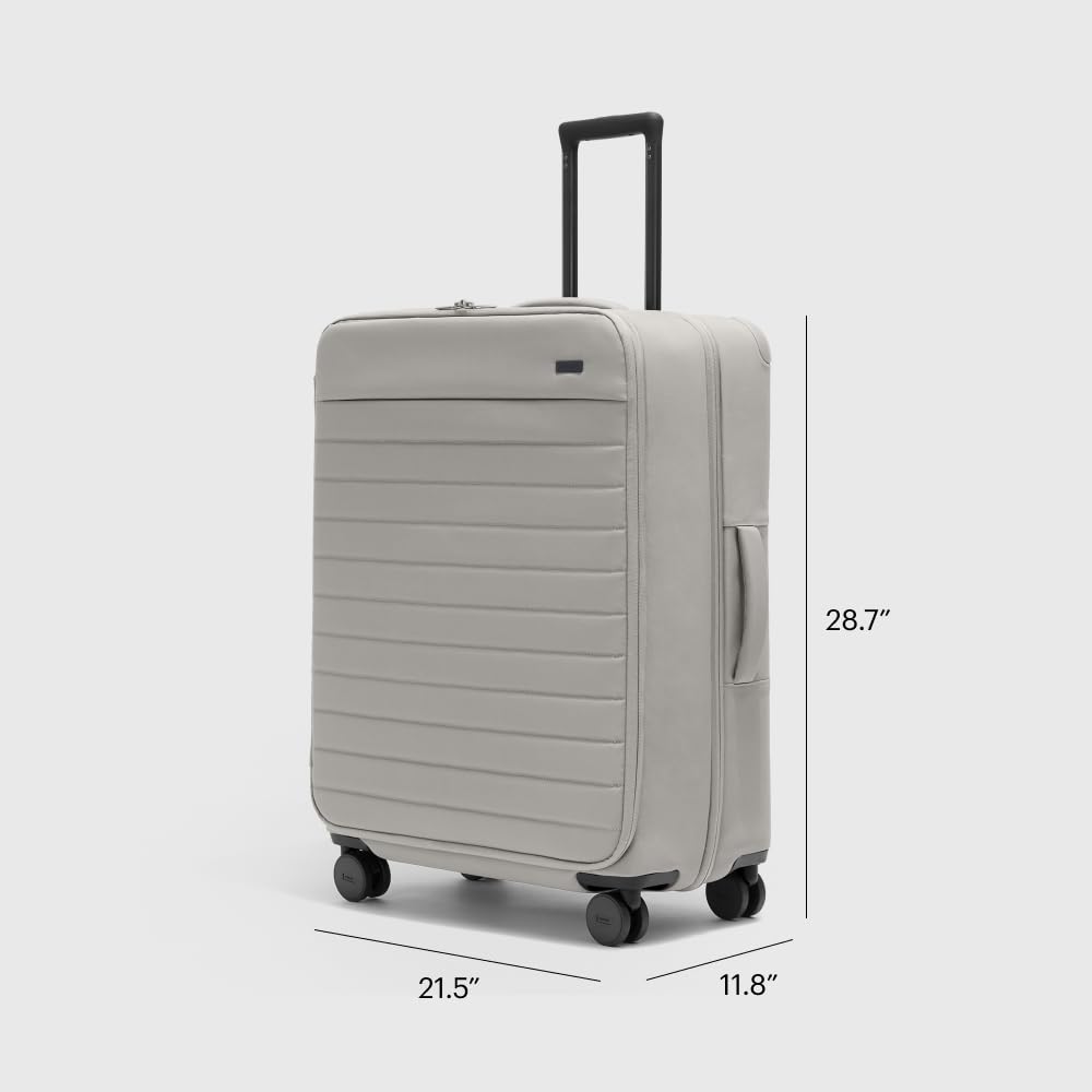 Large Checked Luggage (Cloud Gray)