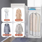 Fur Coat Storage Bags Dress Bags for Gowns Long 60 in (60"-2pcs)