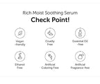 DearKlairs Rich Moist Soothing Serum- Instant absorption, Non-greasy, Hydrating, Cooling, Basic Skincare, Unscented, Renewal 2.7 Fl Oz