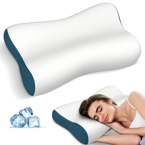 Cervical Pillow for Neck Pain Relief (White)