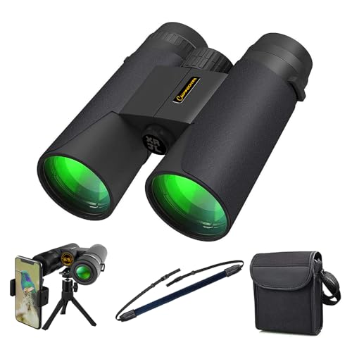 12x42 Binoculars for Adults High Powered with Phone Adapter