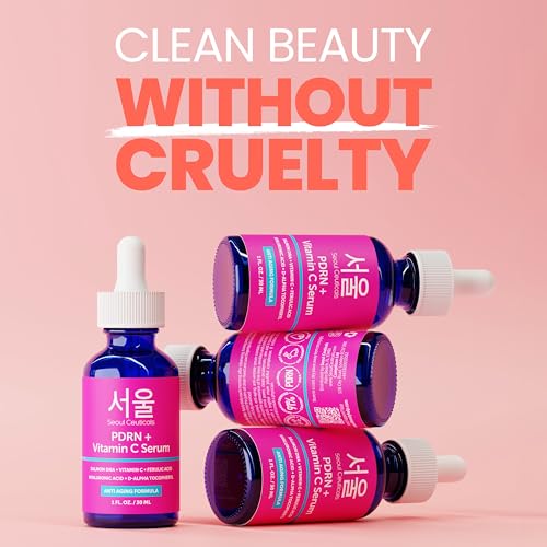 PDRN Serum Salmon DNA Vitamin C Face Serum Korean Skin Care (1 Fl Oz (Pack of 1))
