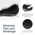 Biggie Glide Thru Hair Brush (1 Pack (Large) / Black)