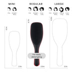 x Devil Wears Prada Ultimate Detangler Brush (Red Metallic / Full Size)