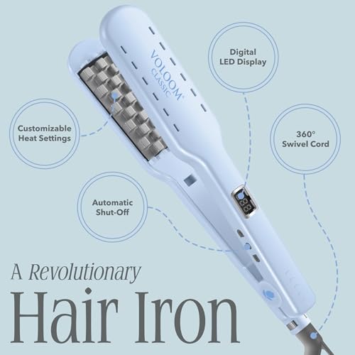 Classic 1.5” Professional Hair Volumizing Iron (1-1/2" - Classic)