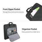 Garment Bags for Hanging Clothes (Dark Grey)