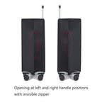 Travel Luggage Cover Suitcase Cover Protector Skins 18 (Pure Black / S (for 18--20 inch luggage))