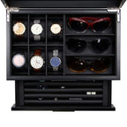 Luxury Watch Sunglasses and Jeweler Display Case and Organizer
