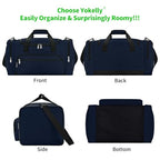 Sports Duffel Bag for Men (Navy Blue / 20 inch)