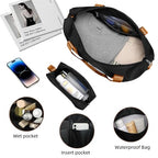 Luggage Sets 6 Piece (Black / 6 Piece Set (18/20/24/28/DB/TB))