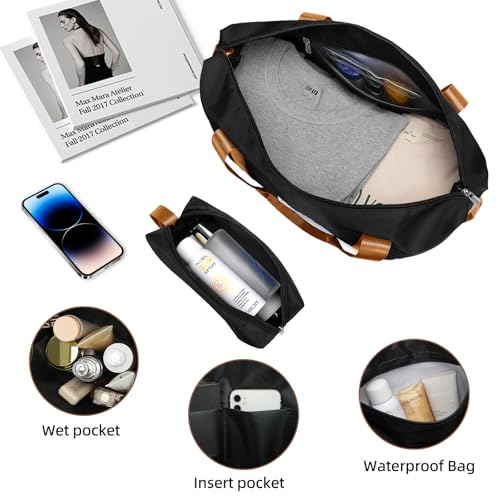 Luggage Sets 6 Piece (Black / 6 Piece Set (18/20/24/28/DB/TB))