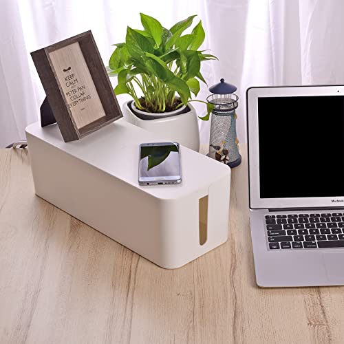 3 Pack Cable Organizer Box (White)