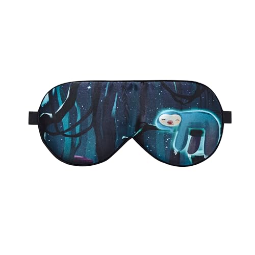 Mulberry Silk Sleep Mask (Sloth)