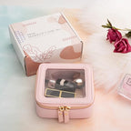 Small Clear Makeup Bag (Pink / Mini Trend)