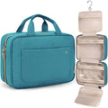 Toiletry Bag Travel Bag with Hanging Hook (Large / Teal)