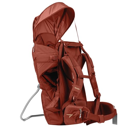Canyon Scandinavian Hiking Baby Carrier Backpack (Canyon Red)