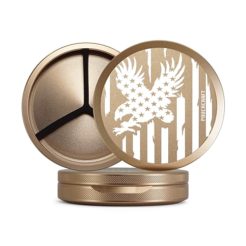 Metal Pouch Can (Tall / Rose Gold)