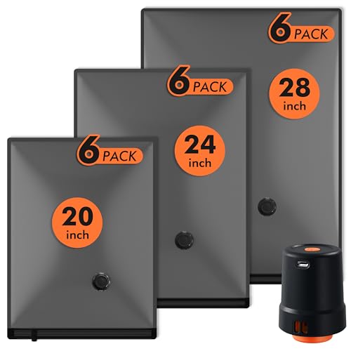 Vacuum Seal Bags for Clothing Travel & Home Storage