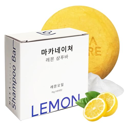 Maka Nature Lemon Shampoo Bar for Oily Hair