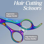 Professional Hair Cutting Shears (Rainbow)
