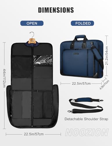 Garment Bag for Travel (Blue / Large)