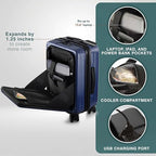 3 Piece Luggage Sets (3 Piece Set (20"/24") / Navy)