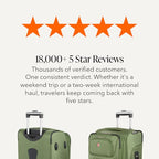 Sion Carry On Spinner Luggage (Carry-On / Evergreen)