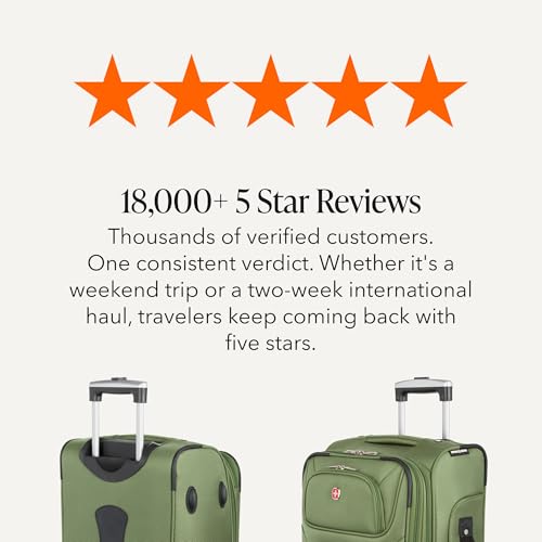 Sion Carry On Spinner Luggage (Carry-On / Evergreen)