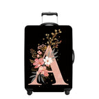 Letter A Luggage Cover Washable Suitcase Protector Anti (Letter A / L(28-30inch suitcase))