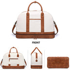 Weekender Bag for Women (B-Beige-1pcs)