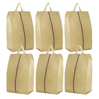 6pcs Portable Shoe Organizer (Khaki)