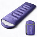 Warm Sleeping Bag for Adults & Kids (Purple/Wide(40''x87''))